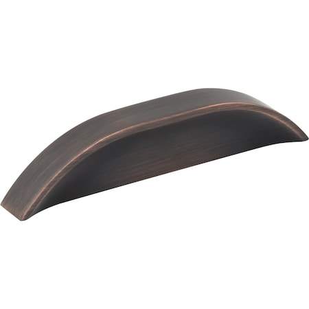 3 / 96 Mm Center-to-Center Brushed Oil Rubbed Bronze Elara Cabinet Pinch Pull